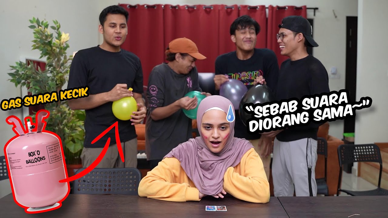 HELIUM CHALLENGE ! MANA SATU SUARA SUAMI ?!! * Sambung Lagu *