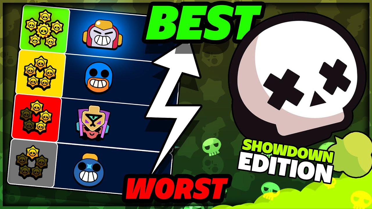 Рейтинг всех 101 бойцов в мета-рейтинге SHOWDOWN!