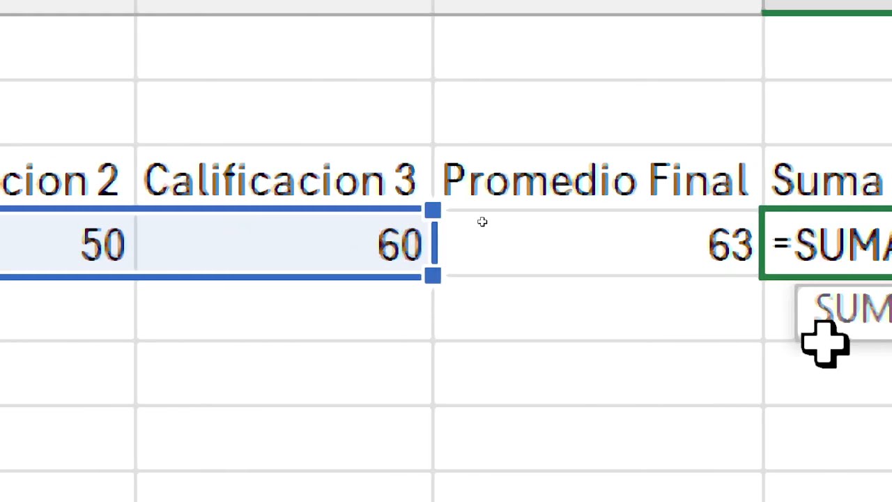 Excel funcion y formula
