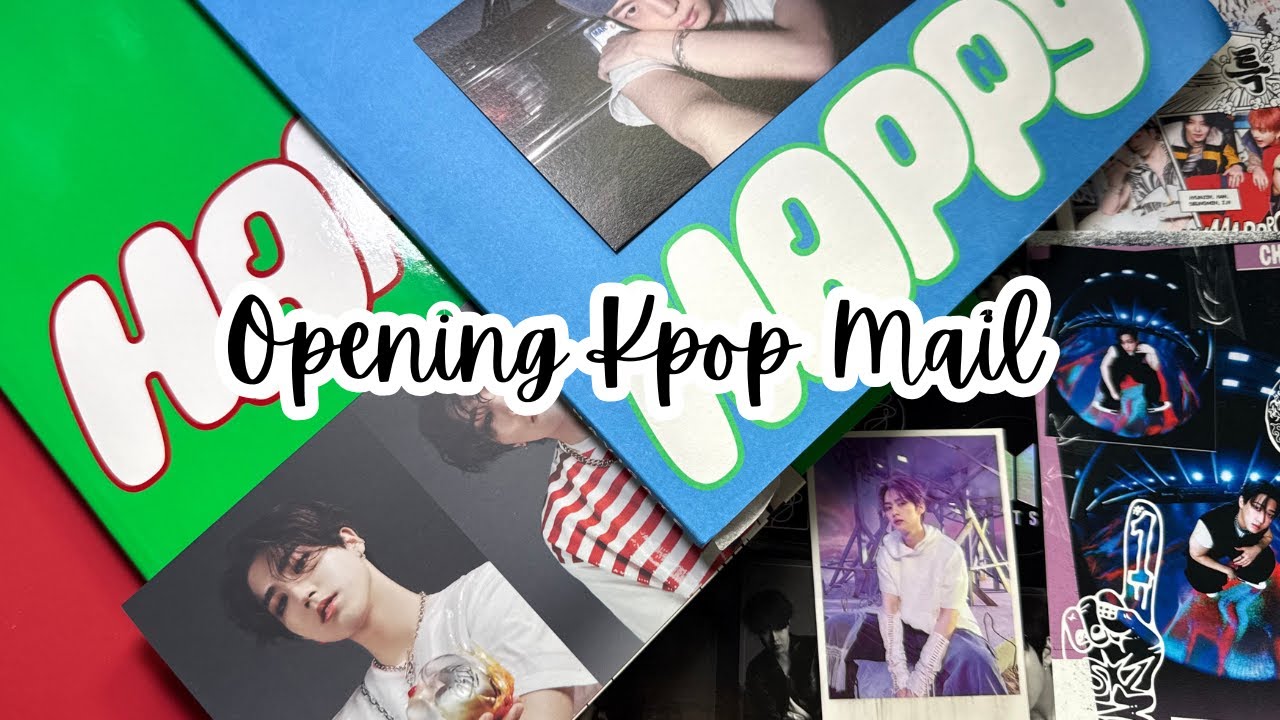 Open mail with me! | kpop trades & new albums! 😍