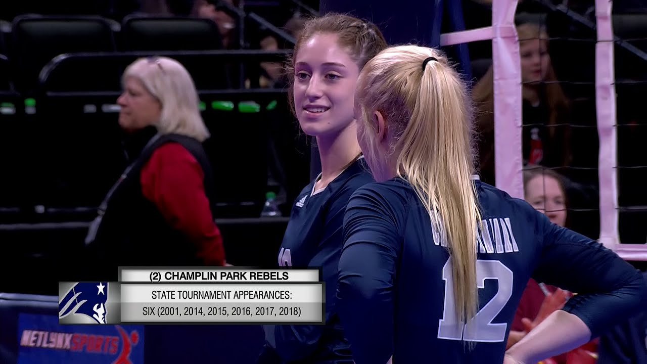 Champlin Park vs. Lakeville South Girls High School Volleyball State Class 3A Semifinal