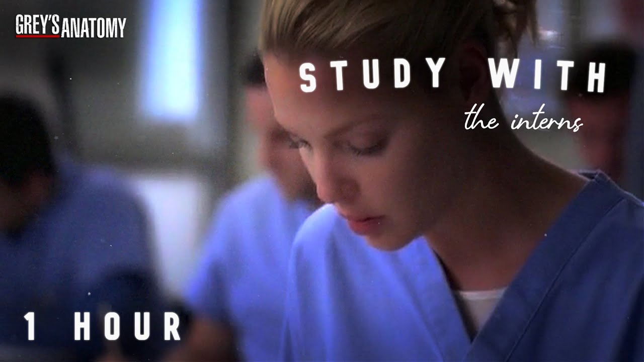 Study with the interns 📋 Grey's Anatomy 🏥 | Hospital atmosphere