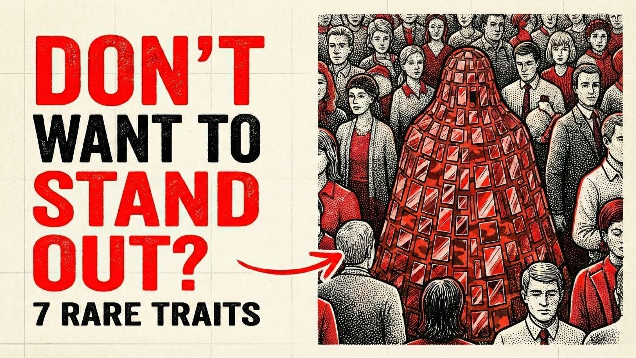 If You Don’t Want to Stand Out in a Crowd, You Likely Have 7 Rare Psychological Traits