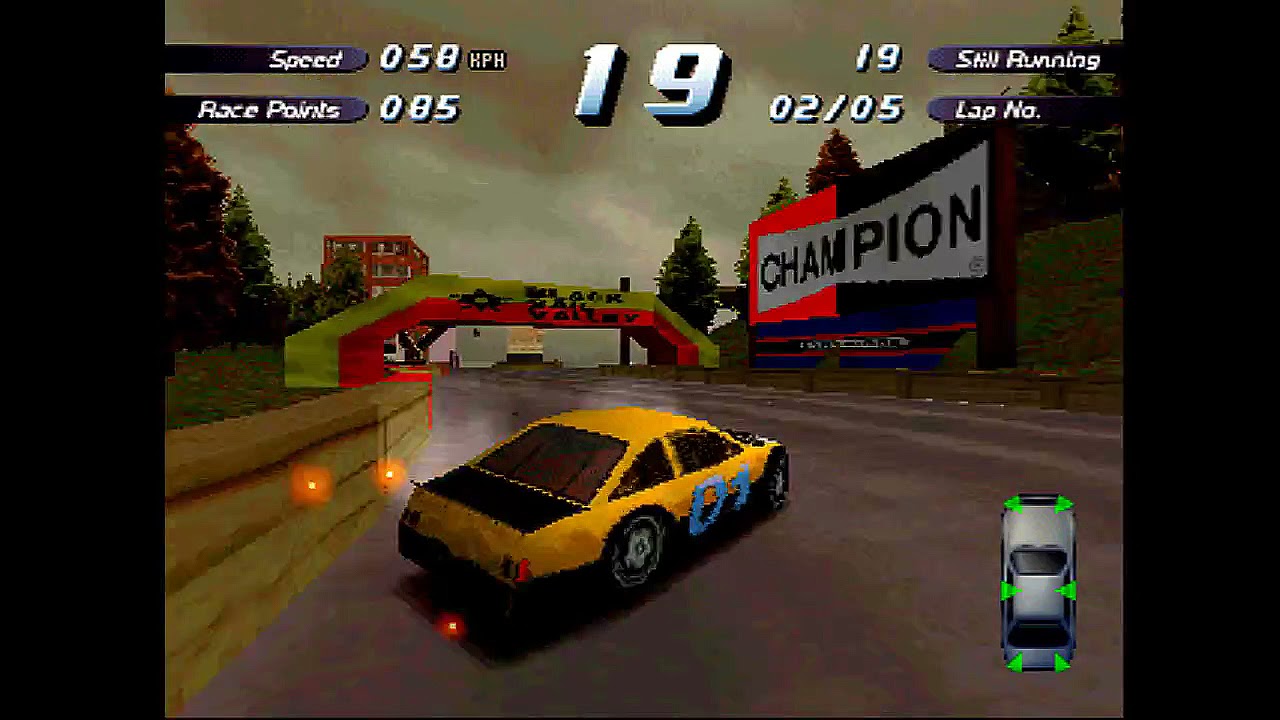 Black Sail Valley - Destruction Derby 2 (PSX)