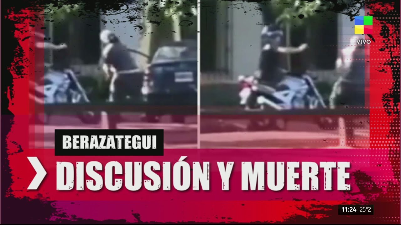 🔴BERAZATEGUI: UNA DISCUSI&Oacute;N DE TR&Aacute;NSITO TERMIN&Oacute; EN UN CRIMEN