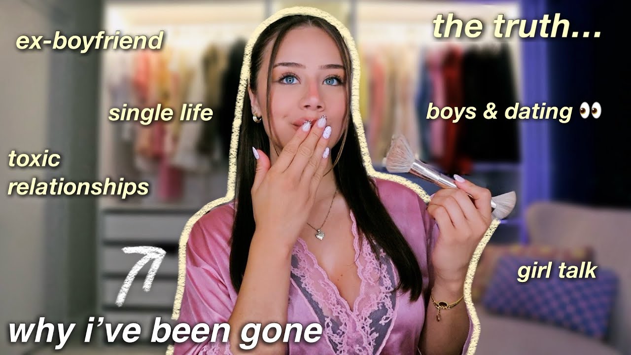 GRWM as i overshare about my life like we're besties on facetime... *this might all be TMI*