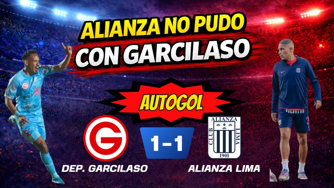 ALIANZA SOBREVIVIÓ EN CUSCO 😱 Y SIGUE ARRIBA | DEP. GARCILASO VS ALIANZA LIMA⚽ | ANÁLISIS Y OPINIÓN
