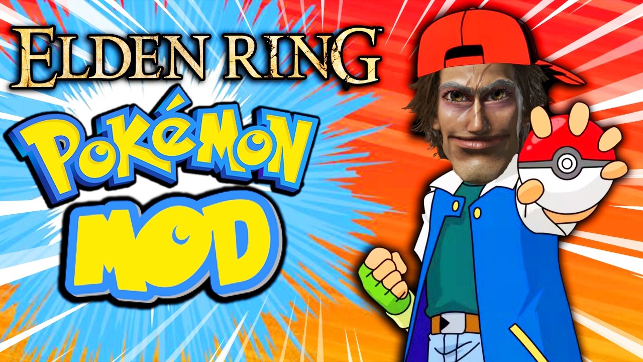 POKEMON EXIST IN ELDEN RING - Elden Ring Pokémon Mod Funny Moments #1 (Lord Of Ashes Mod)