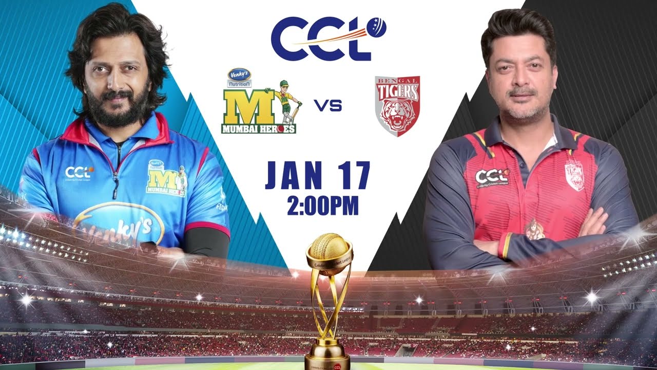 Mumbai Heroes Vs Bengal Tigers | CCL 2026 Match 3 PROMO | Watch LIVE on JioHotstar | #CCL2026
