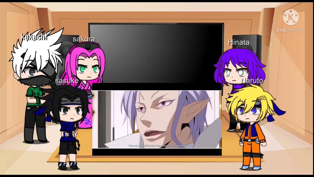 el equipo 7 reacciona a Rimuru tempes