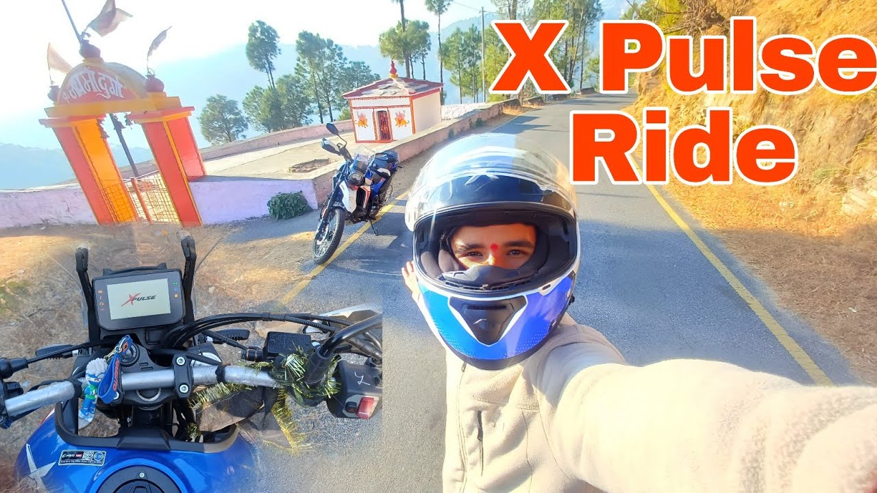 New X Pulse Mai Ride Mai Mja Aagya 😀