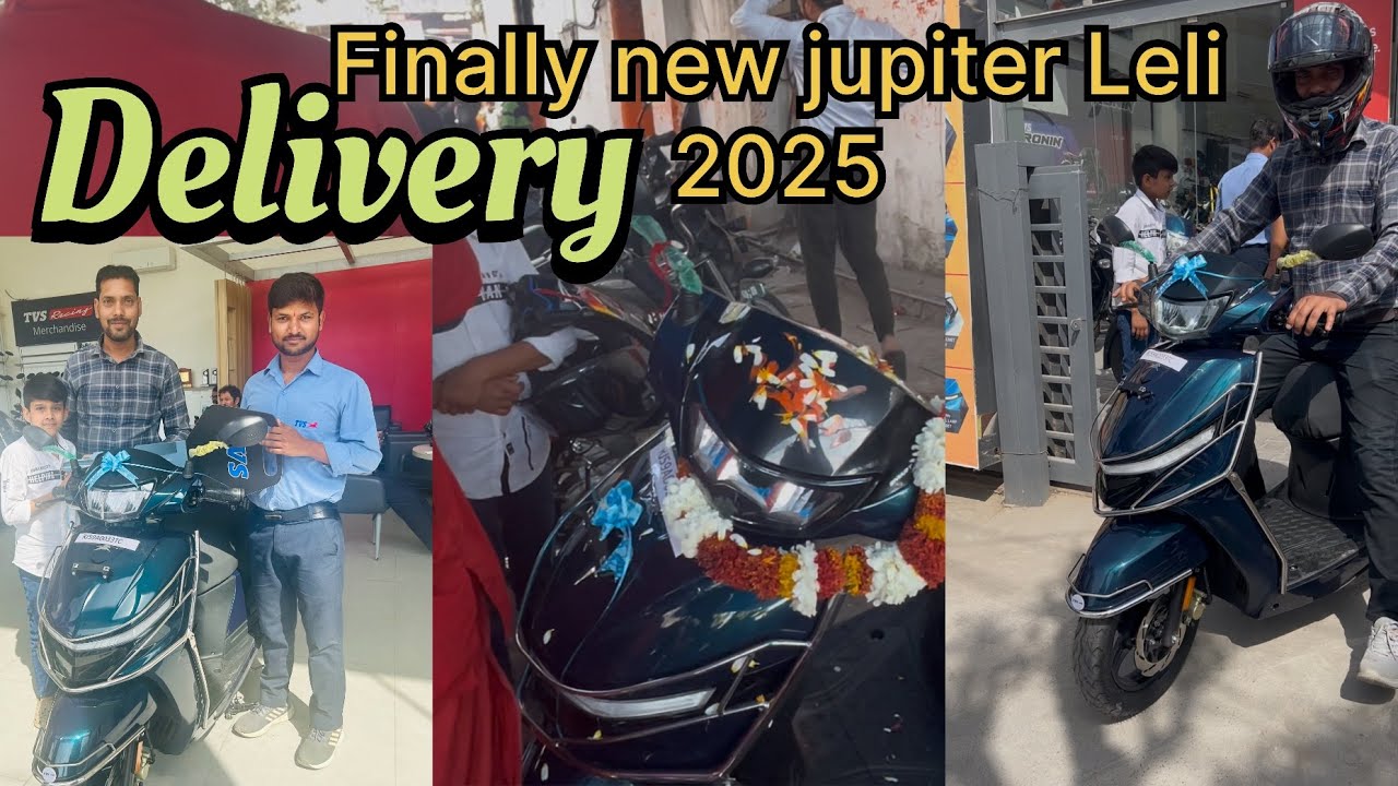 Finally Jupiter ki delivery leli 😍 ghar me aayi ek or gaadi
