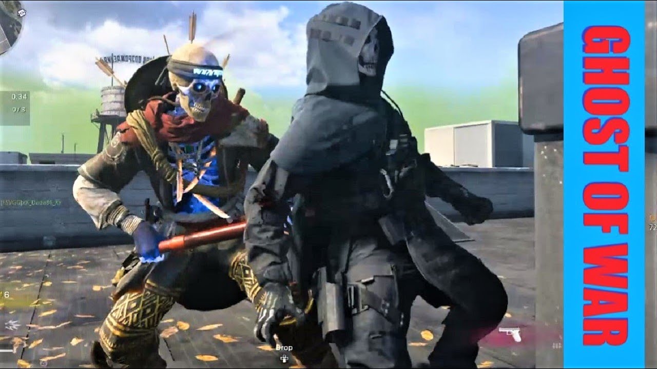 SHOT DOWN FINISHING MOVE (GHOST OF WAR BUNDLE) WARZONE GHOST OF WAR EXECUTIONS