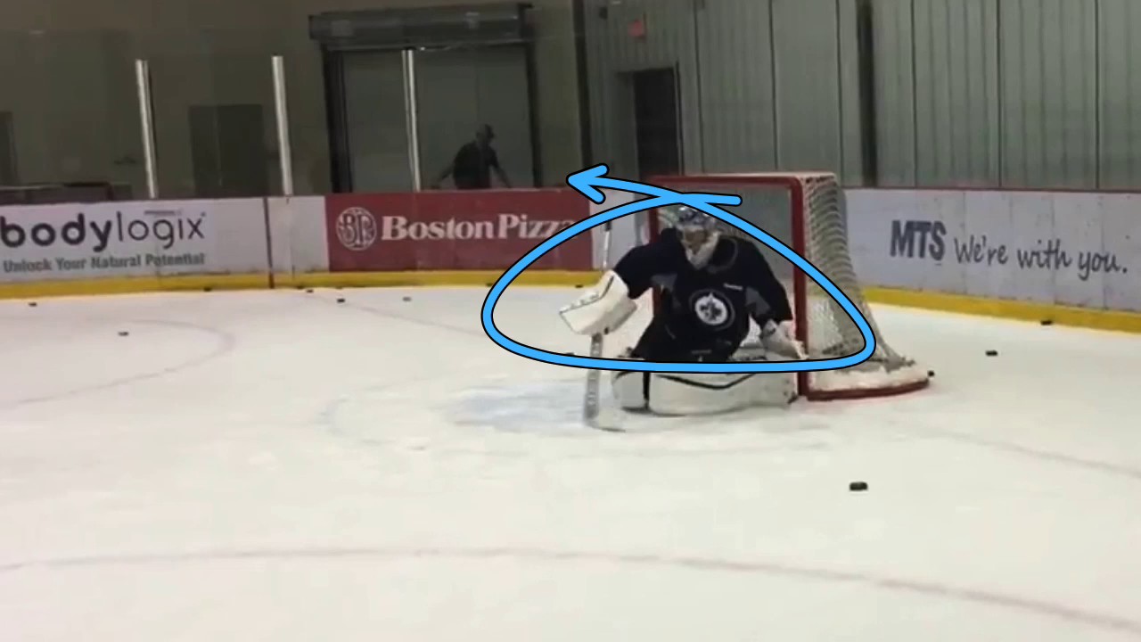 NHL GOALTENDER RVH GLOVE SIDE OPTIONS by Pasco Valana