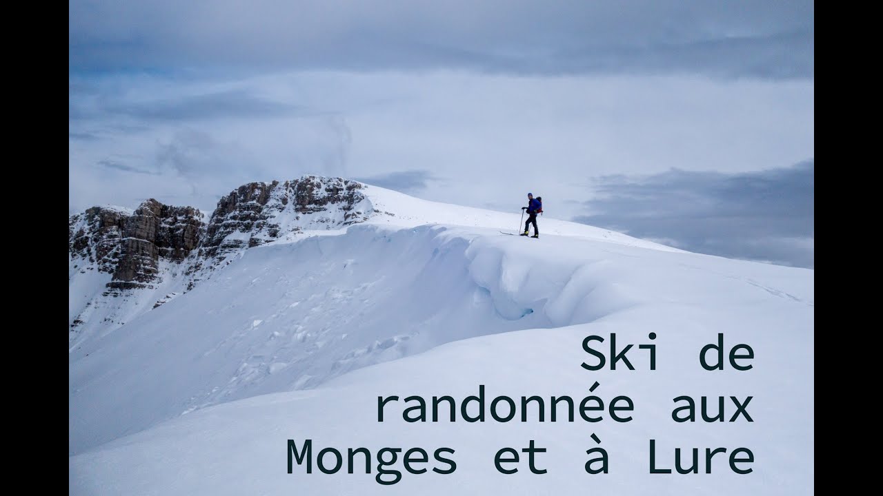 Ski de randonnée autour de Sisteron: Lure et Monges