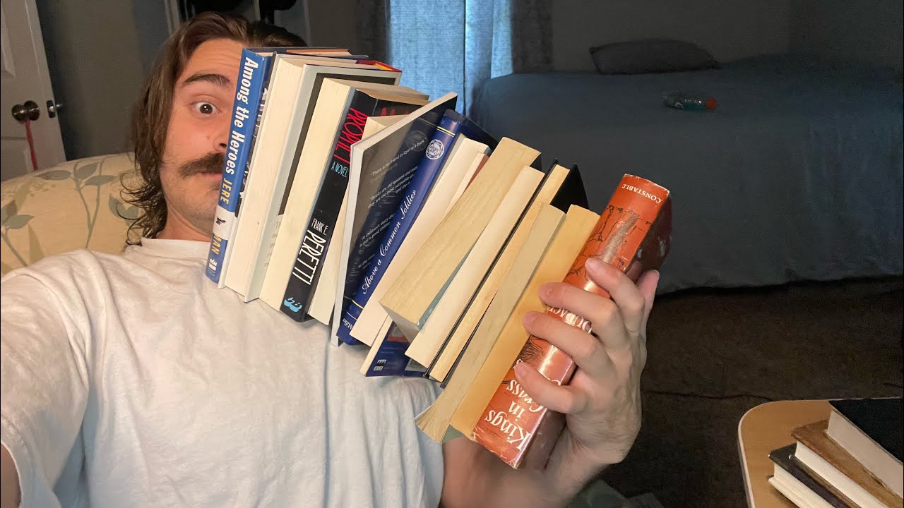 Fast and Aggressive ASMR Massaging Every Book I Own | Book Tapping | Massage | Page Sounds
