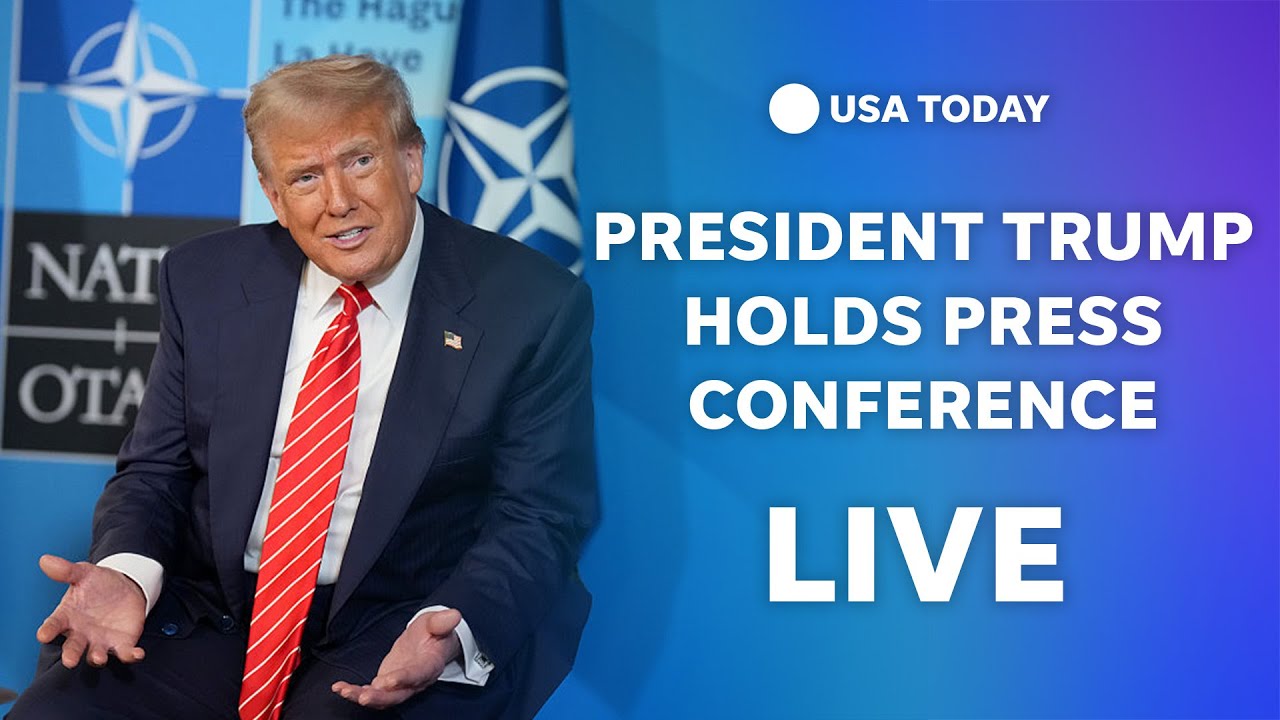 WATCH LIVE: President Trump holds a press conference as NATO summit ends