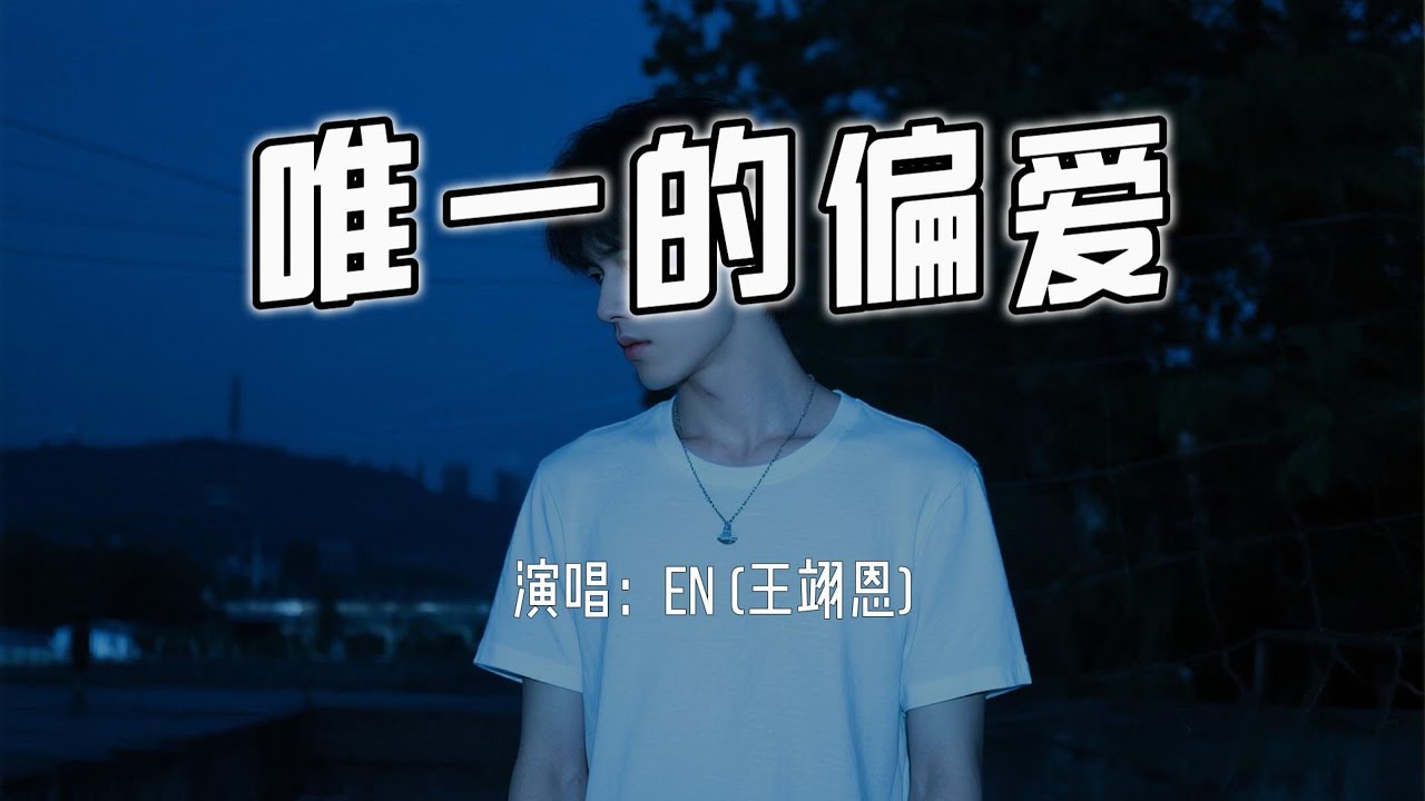 en (王翊恩) - 唯一的偏爱『你是我唯一的偏爱，是我所有原则的例外。』【4k无损|动态歌词 Lyrics】