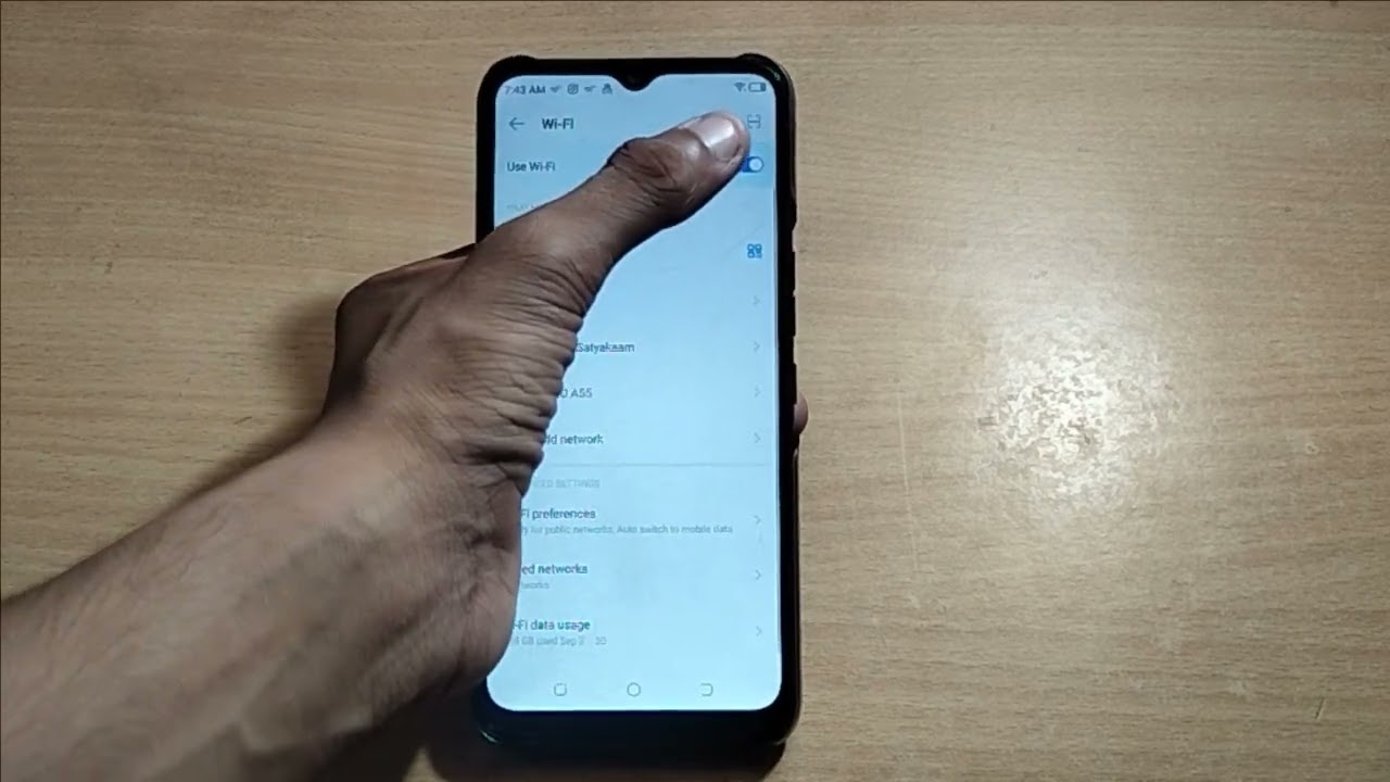 how to disconnect wifi techno  camon mobile