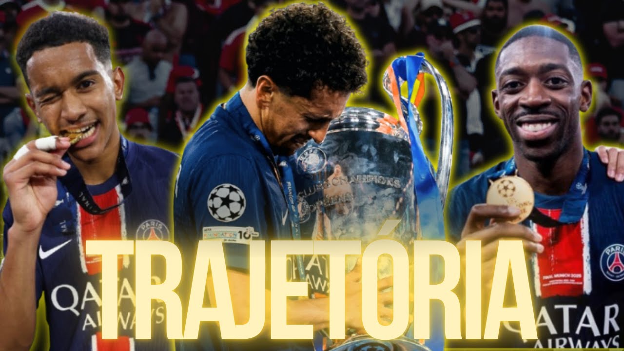A TRAJETÓRIA DO PSG ATÉ O TÍTULO DA CHAMPIONS LEAGUE!