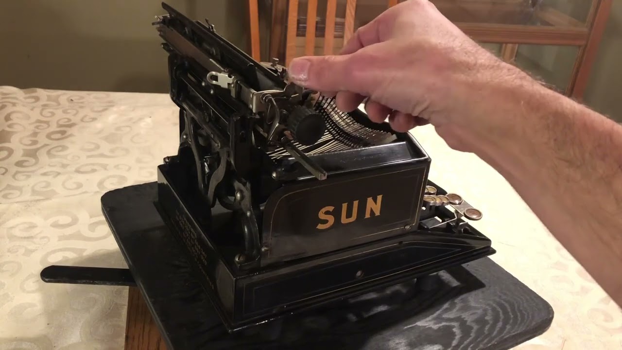 The Sun Typewriter