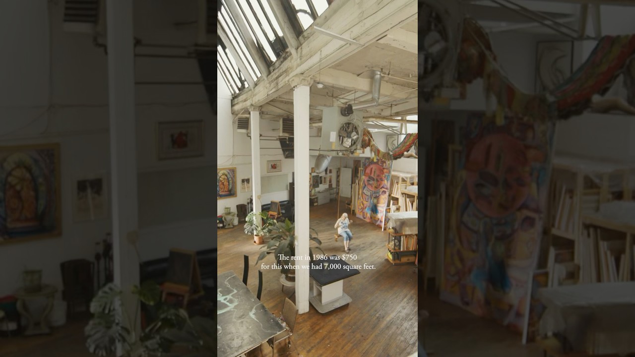 Inside the most unique artist loft in Brooklyn