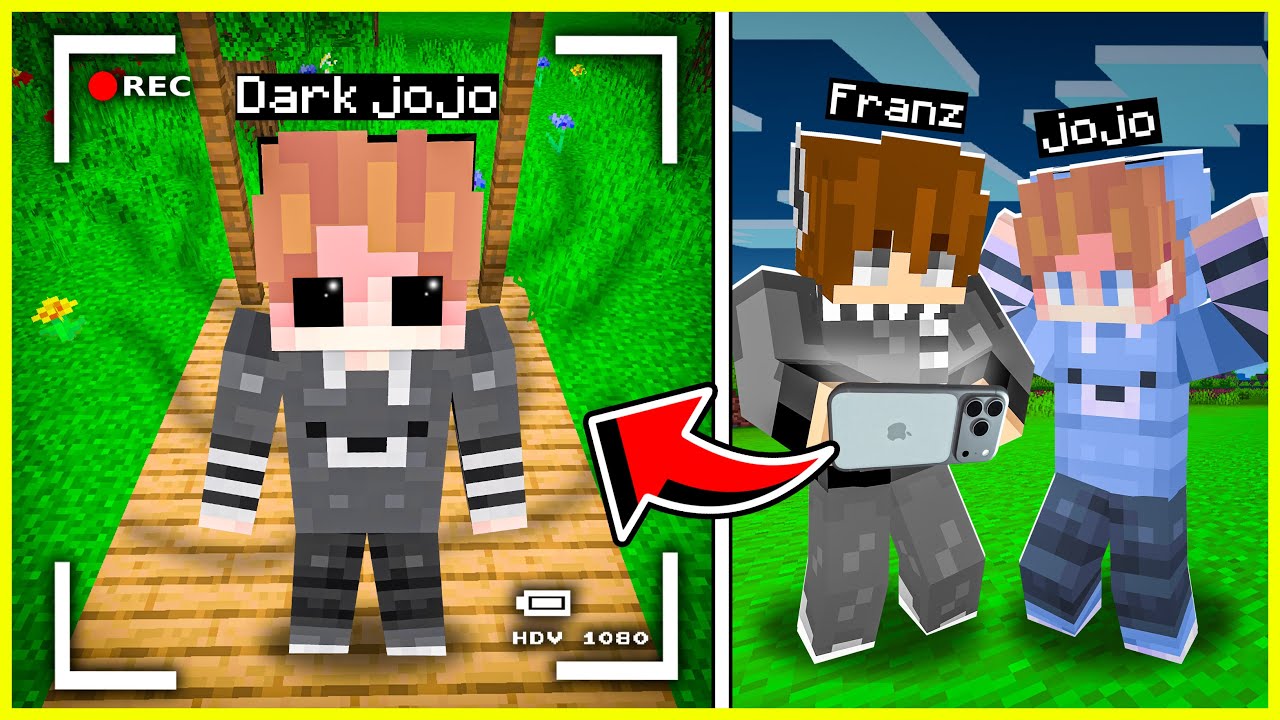 FRANZ & JOJO MELIHAT PENAMPAKAN CCTV JOJO VERSI JAHAT di MINECRAFT