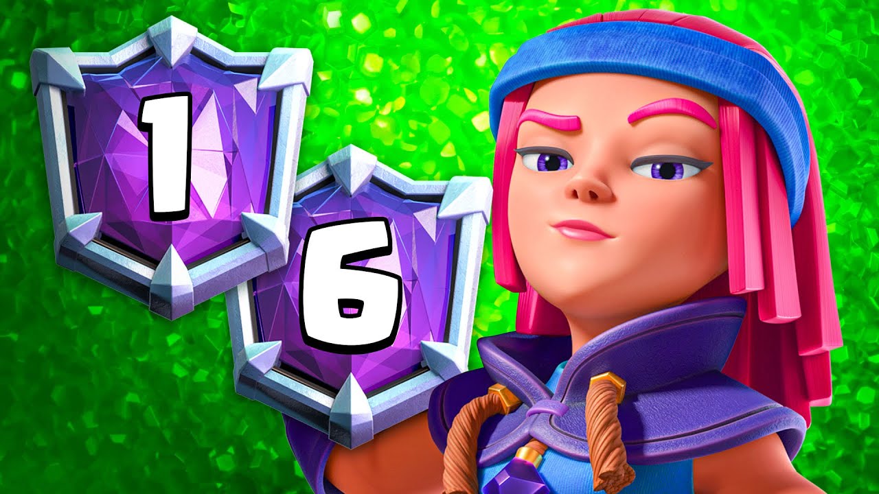 I Got *TOP 1* and *TOP 6* in the World in Clash Royale!