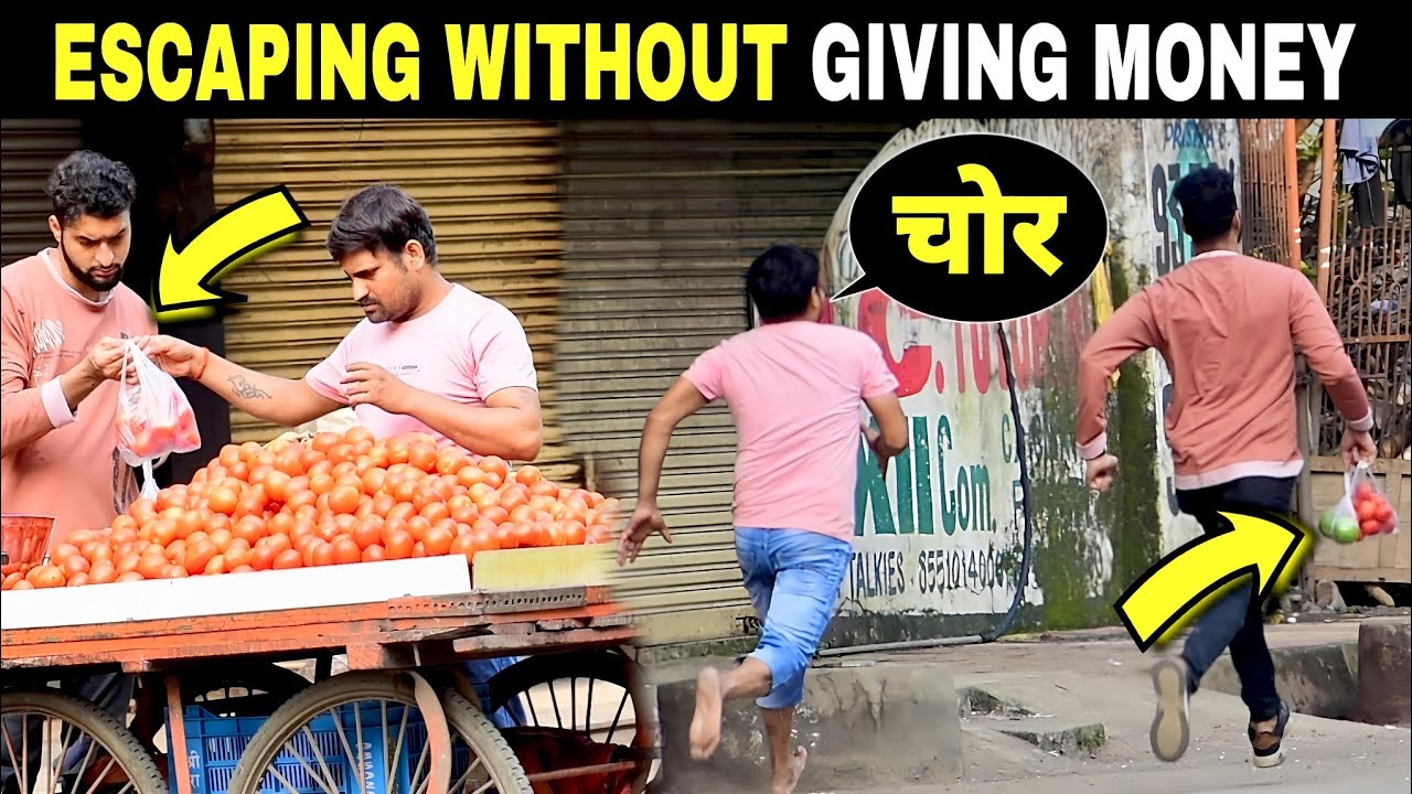 Escaping Without Giving Money | Part 4 | Prakash Peswani Prank |