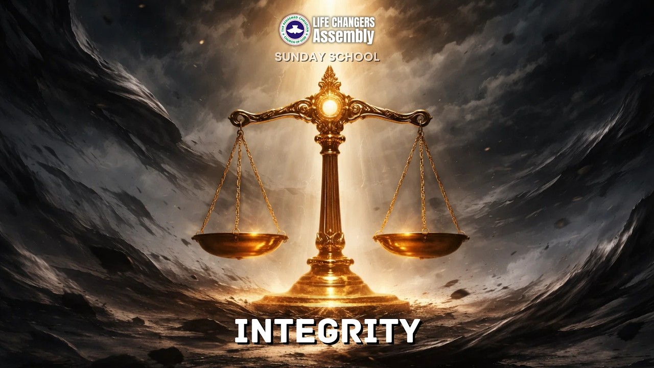 RCCG LCA Sunday School 25/26 (Lesson 23) Integrity