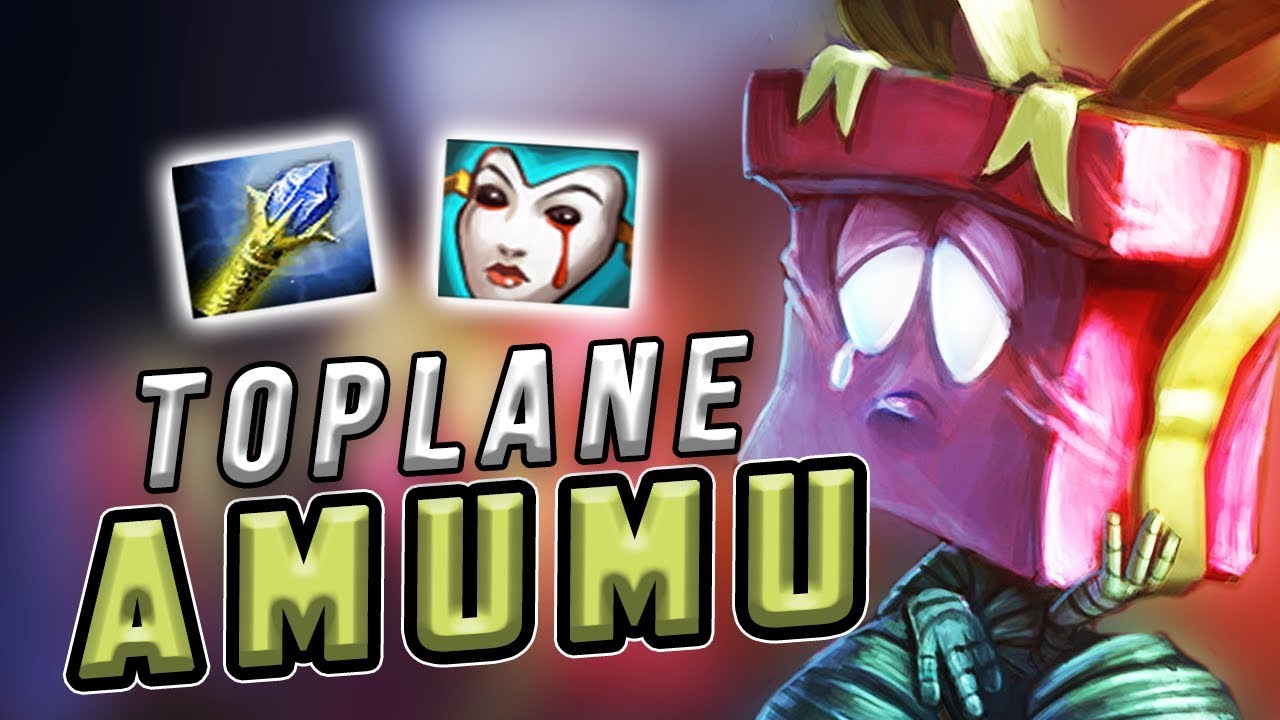 TOPLANE AMUMU - SALTIEST TEARS EVER!! - Trick2G