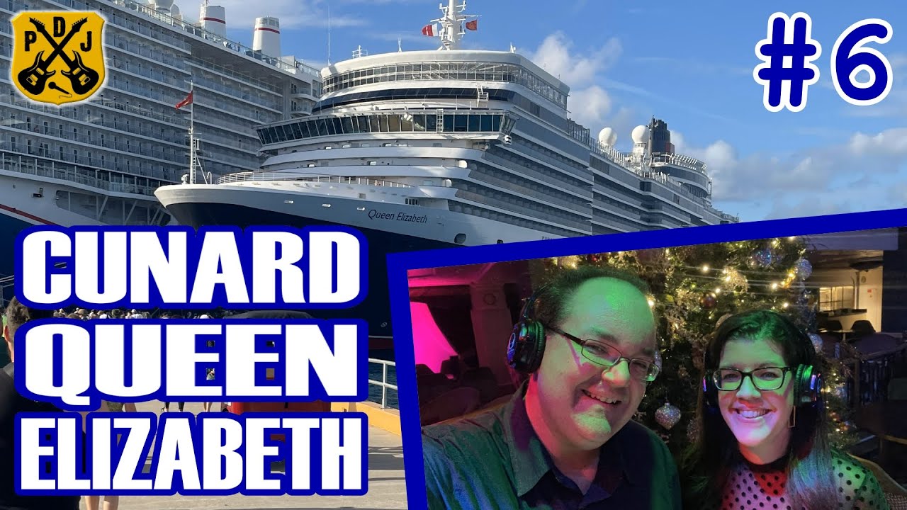Cunard Queen Elizabeth Pt.6 - Pub Shenanigans, Silent Disco, Ship Shops, Karibe Dinner, Shower Chat