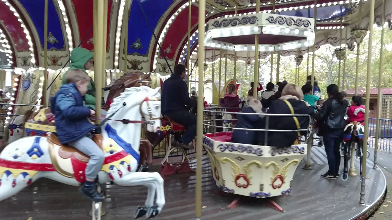 Carousel Merry Go Round Ride At Chessington World Of Adventure