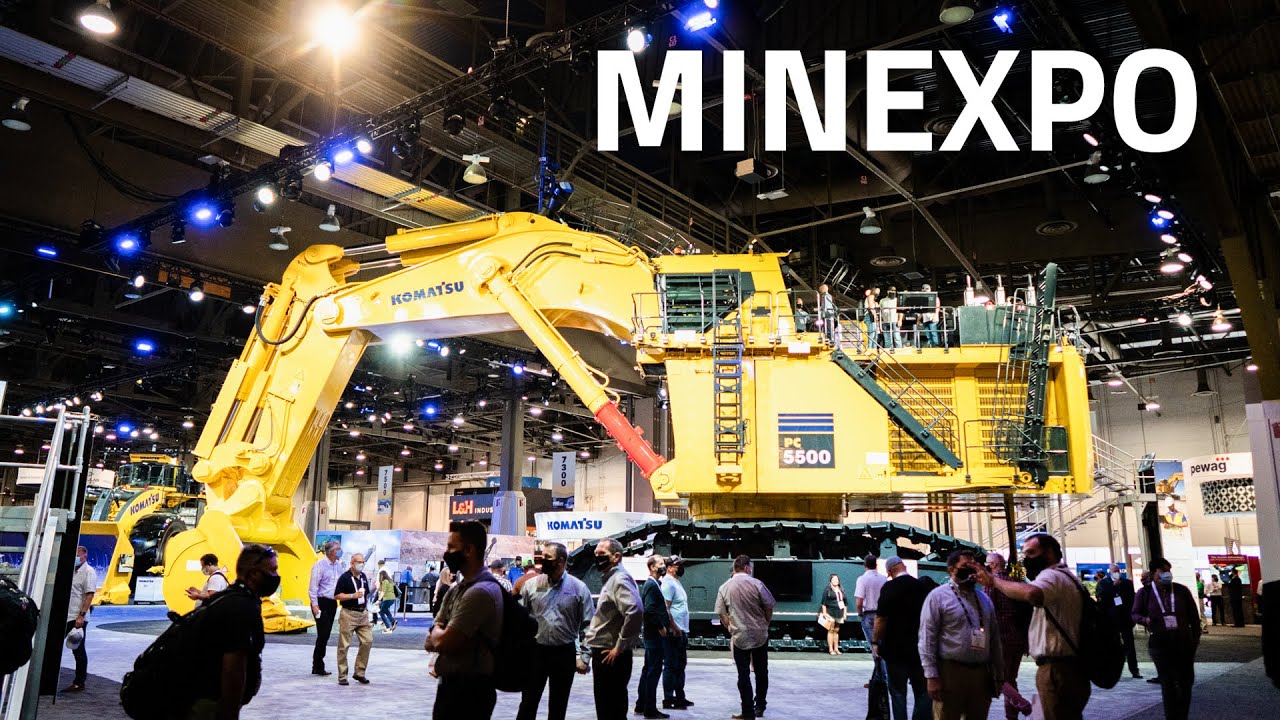 How did they fit this machine in here? | MINEXPO 2021