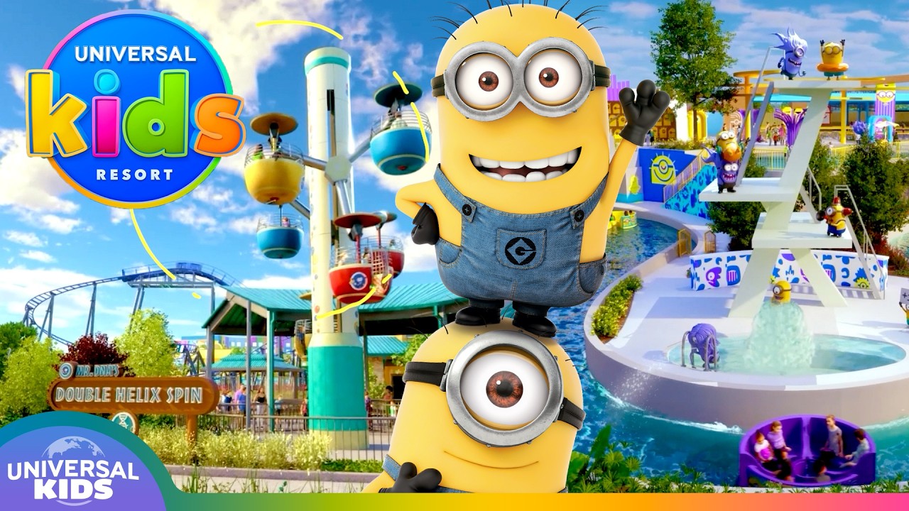 Fly-Through Tour of the NEW Universal Kids Resort!