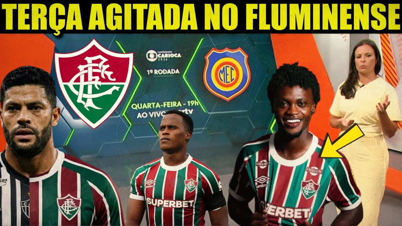 GLOBO ESPORTE RJ DE HOJE: NOTÍCIAS DO FLUMINENSE HJ | HULK VEM? SANTI MORENO JOGA CONTRA MADUREIRA