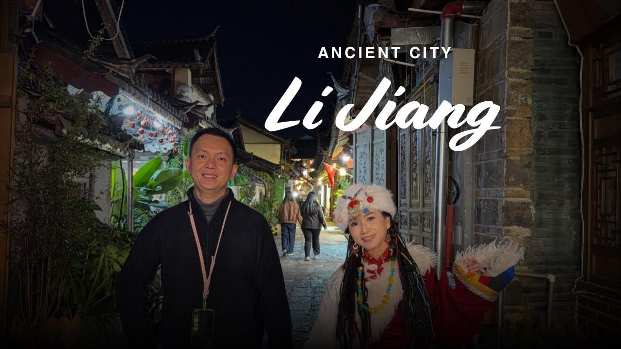ANCIENT CITY at LI JIANG YUNNAN CHINA