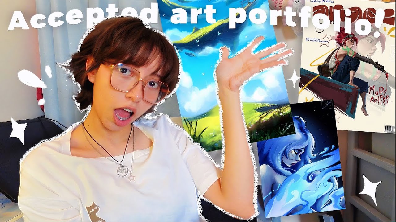 ⭐️My accepted art school portfolio! (Illustration) || Art Center College of Design
