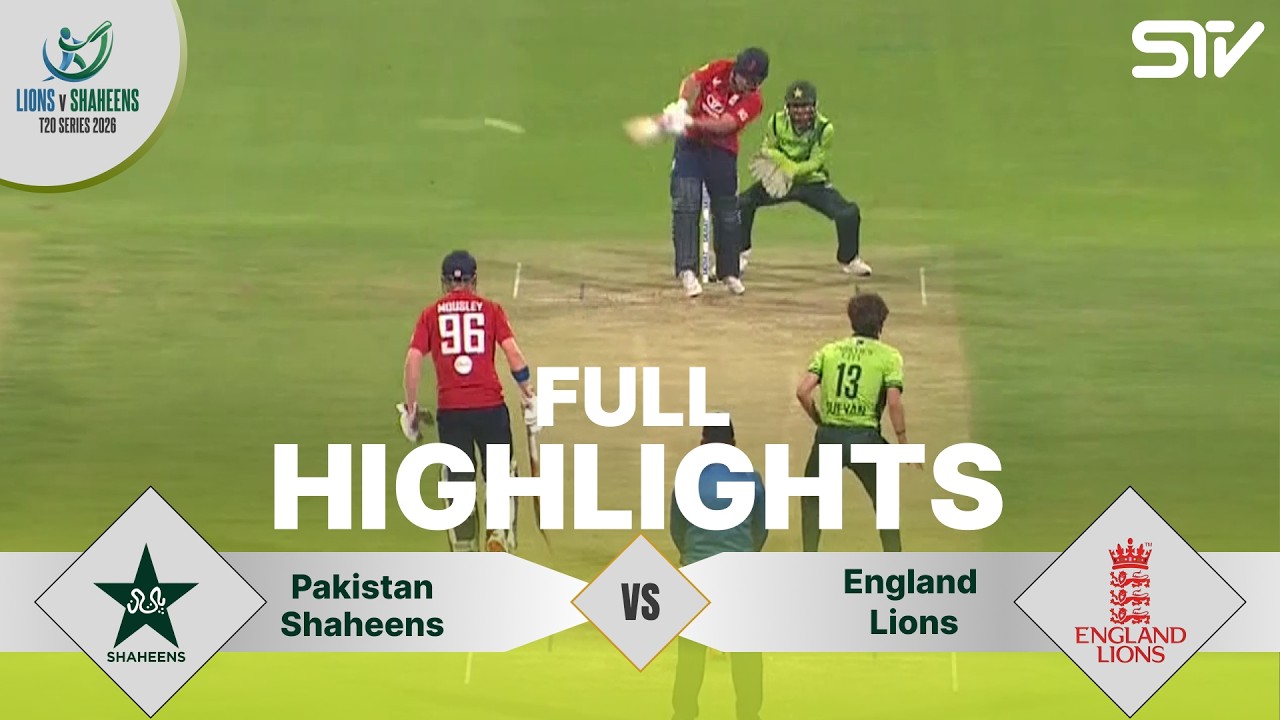 Full Highlights | Pakistan Shaheens vs England lions | Match 03 | T20I Series | ZN1H