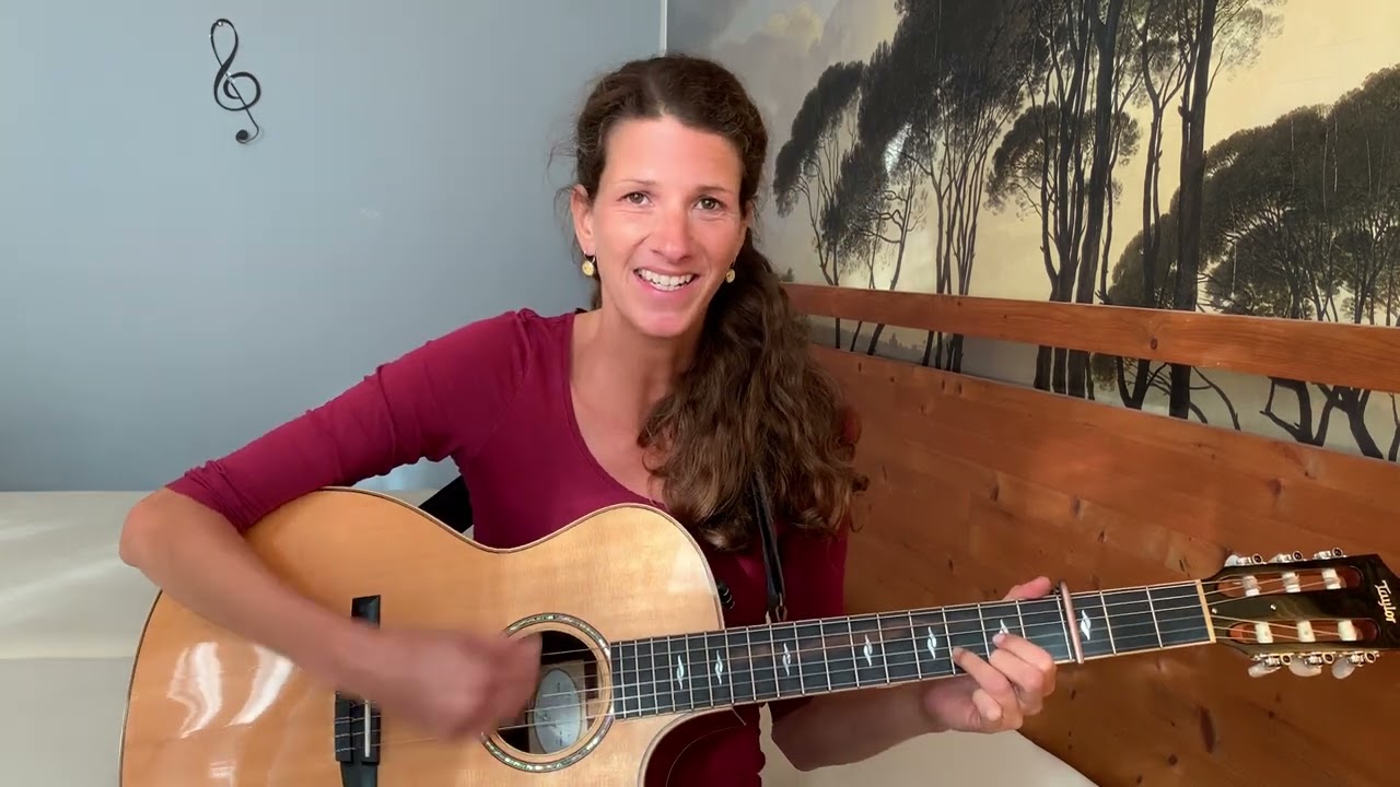 Ich geh mit meiner Laterne (einfache Gitarrenbegleitung mit Schlagmuster)