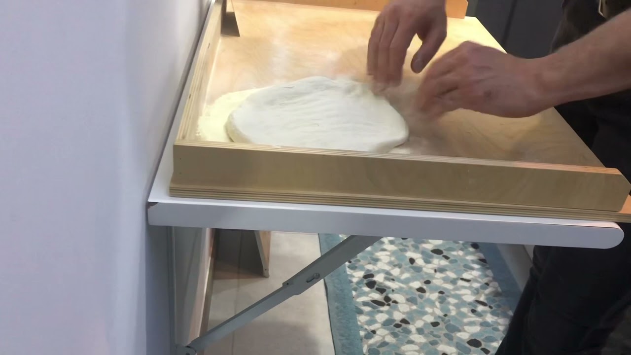 Stesura pizza ruota di carro