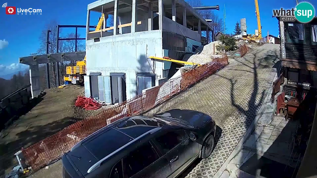 Žičara Sljeme - 750 MILIJUNA KUNA! time lapse gradnje - OTVORENJE početak rada