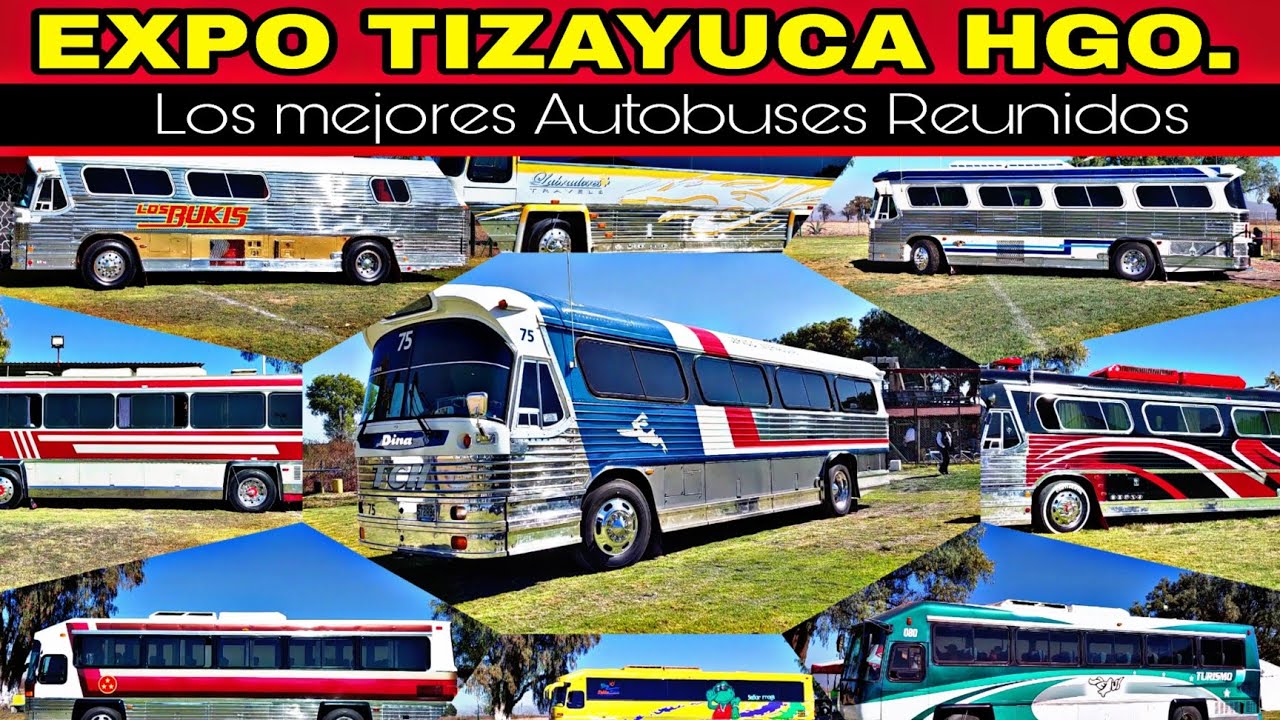 EXPO TIZAYUCA - LOS AUTOBUSES MAS PERRONES REUNIDOS