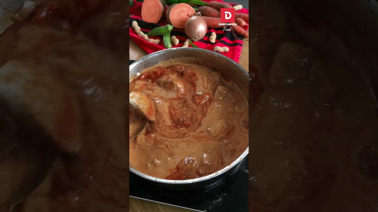 MAF&Eacute; AU B&OElig;UF 🇲🇱  #food #recettefacile #recipe #mafe #boeuf #africanfood  #cuisine #recette
