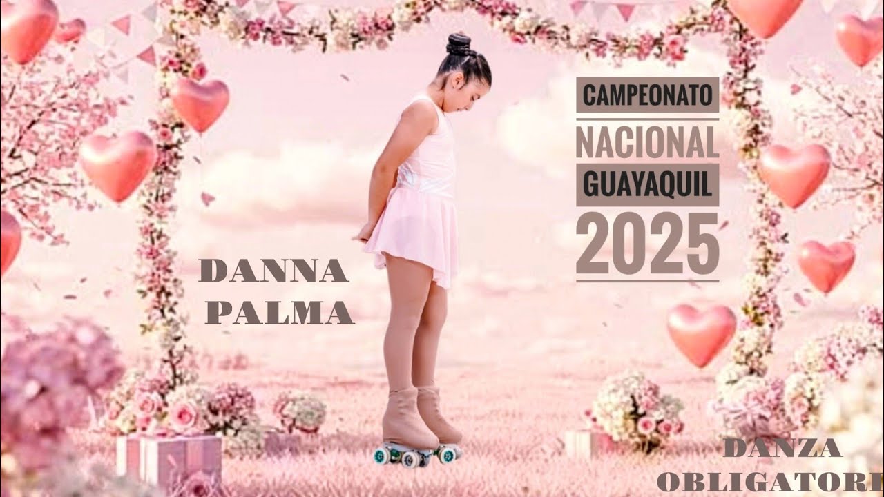 DANNA PALMA, MEDALLA DE BRONCE, CAMPEONATO NACIONAL GUAYAQUIL 2025. #skating #competition #viral 