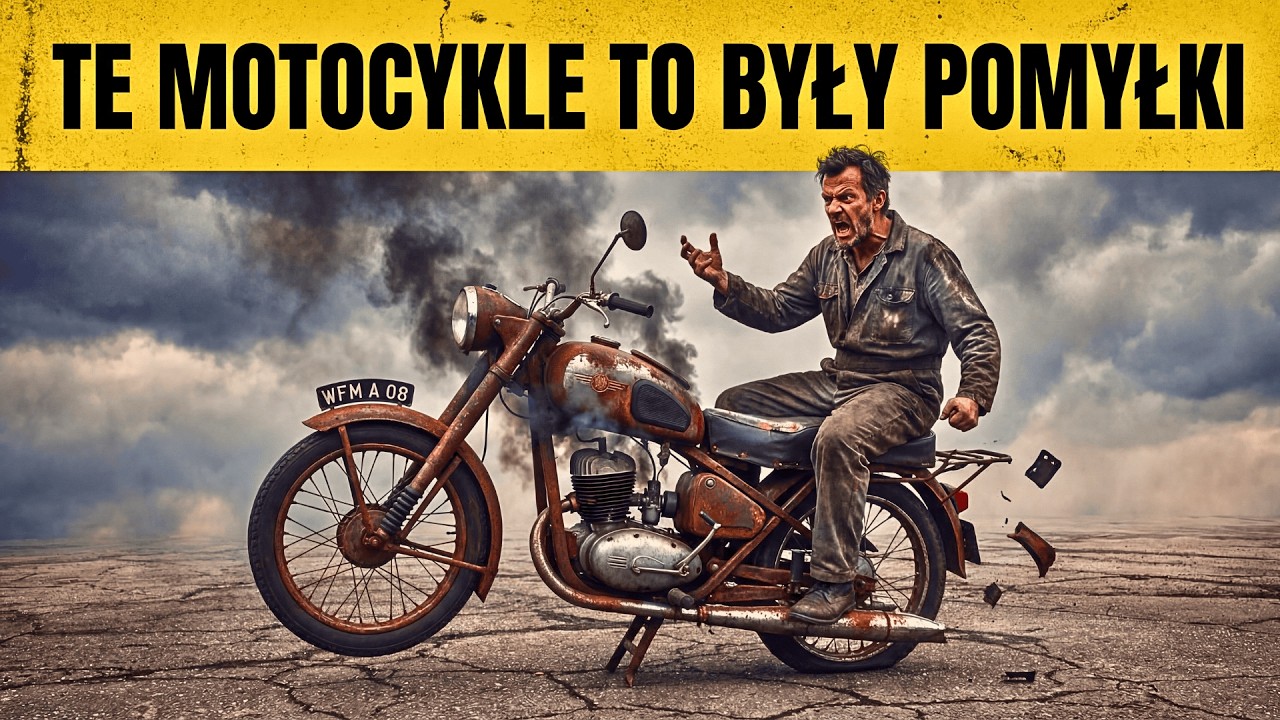 Top 5 Motocykli PRL, Które Gasły w Deszczu i Psuły Się na Prostej