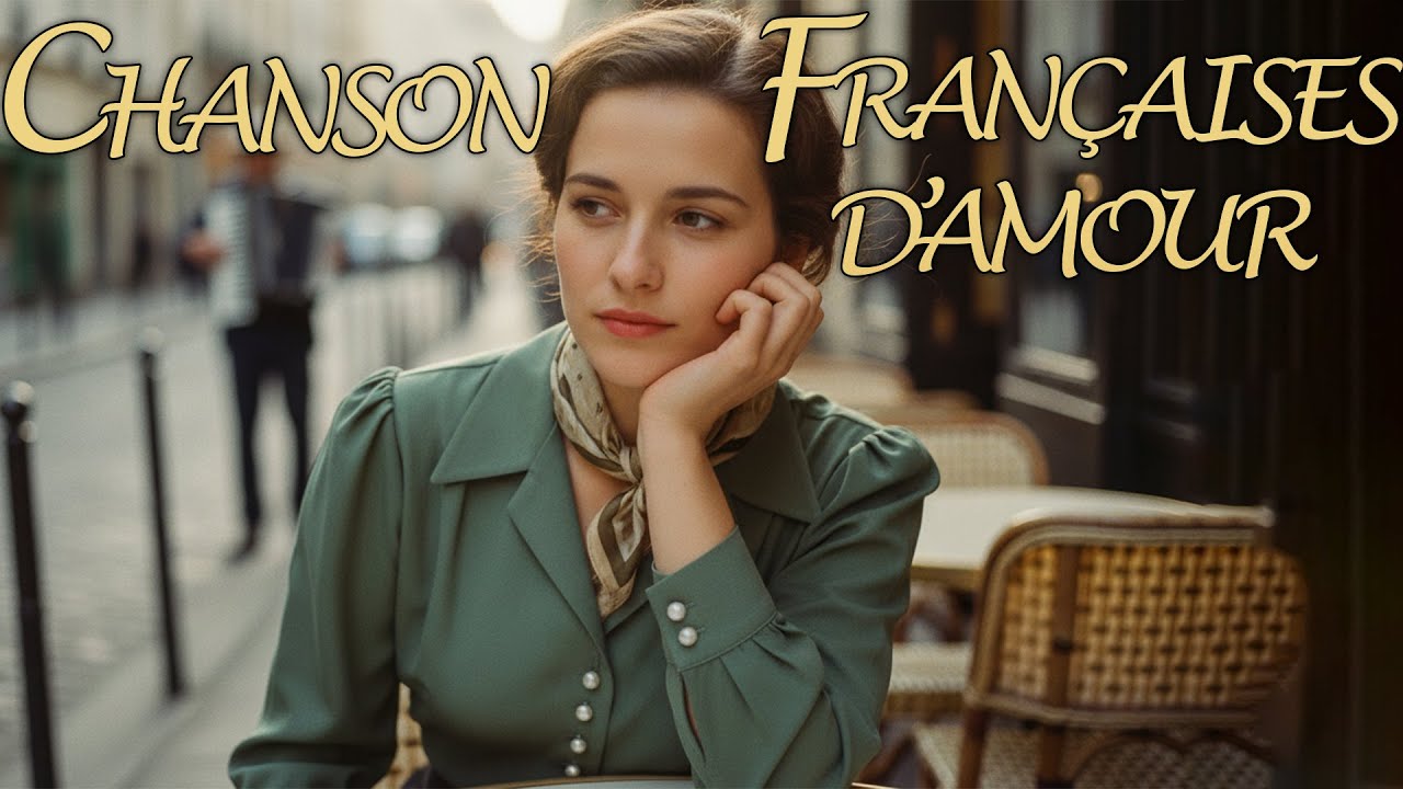 Vintage French Chanson🎻Un Voyage Romantique Entre Douces Mélodies et l’Esprit Intemporel de Paris 🇫🇷