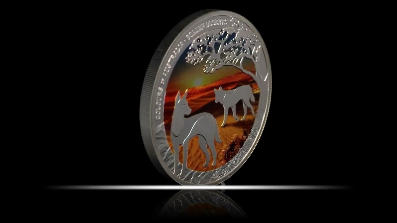 Colours of Australia 2026 $1 Golden Deserts 1oz Silver Proof Coin