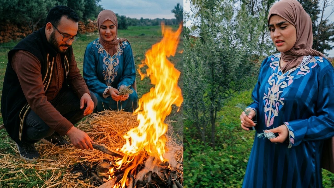 حصلنا حصلة خايبة 😲 روينة كحلة مع عائشة 🌧️