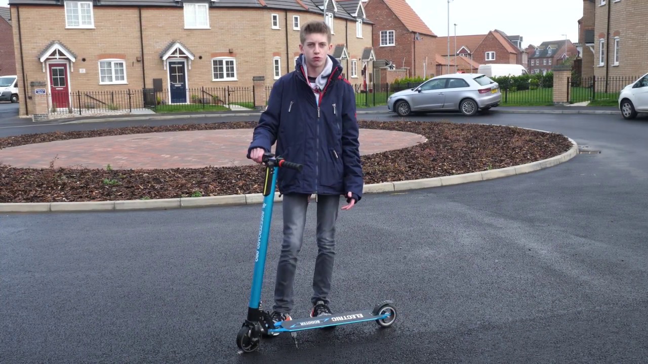 BreezeBoard Pro Electric Scooter Review ~ The Ultimate Eco Commuter? | HD